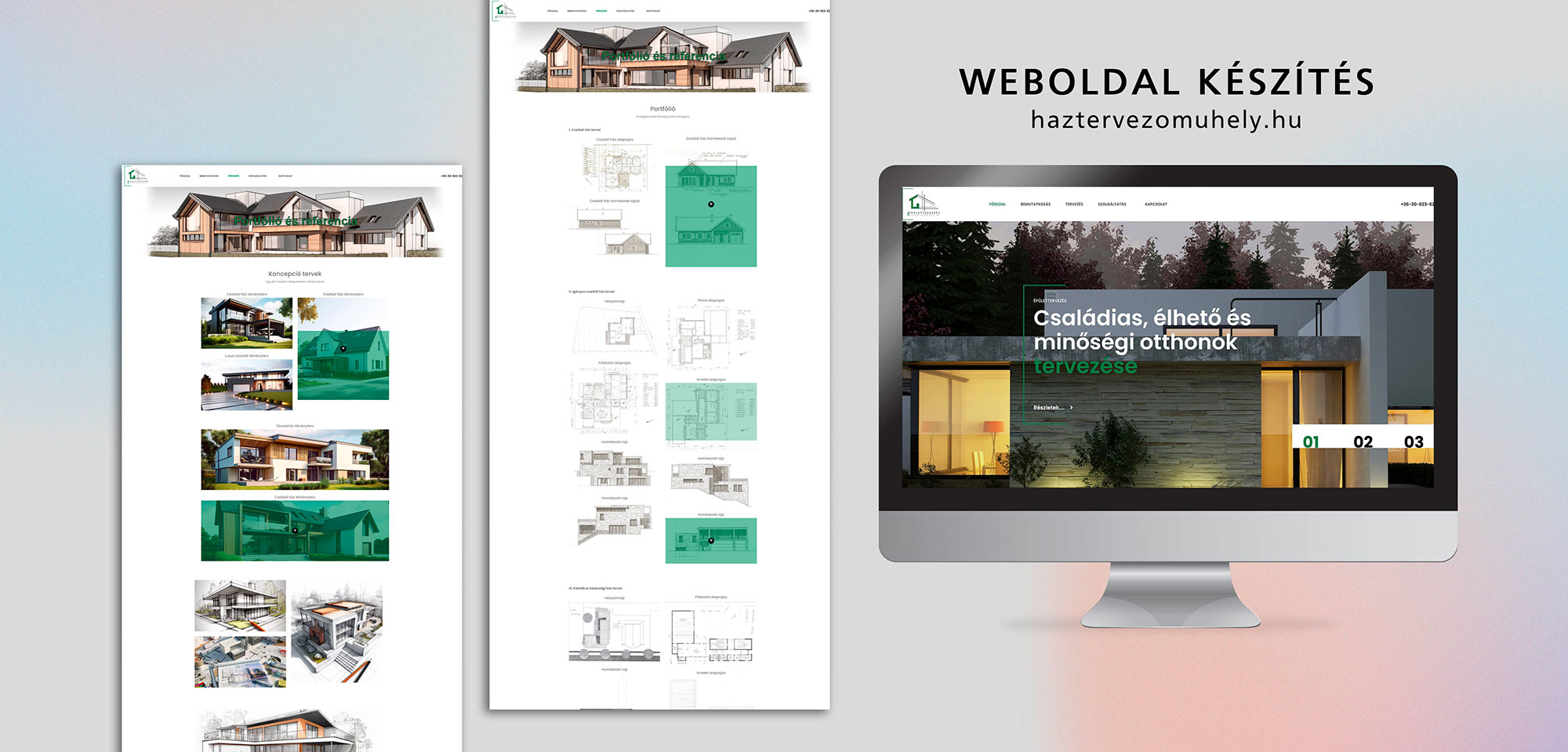 Weboldal készítés referencia