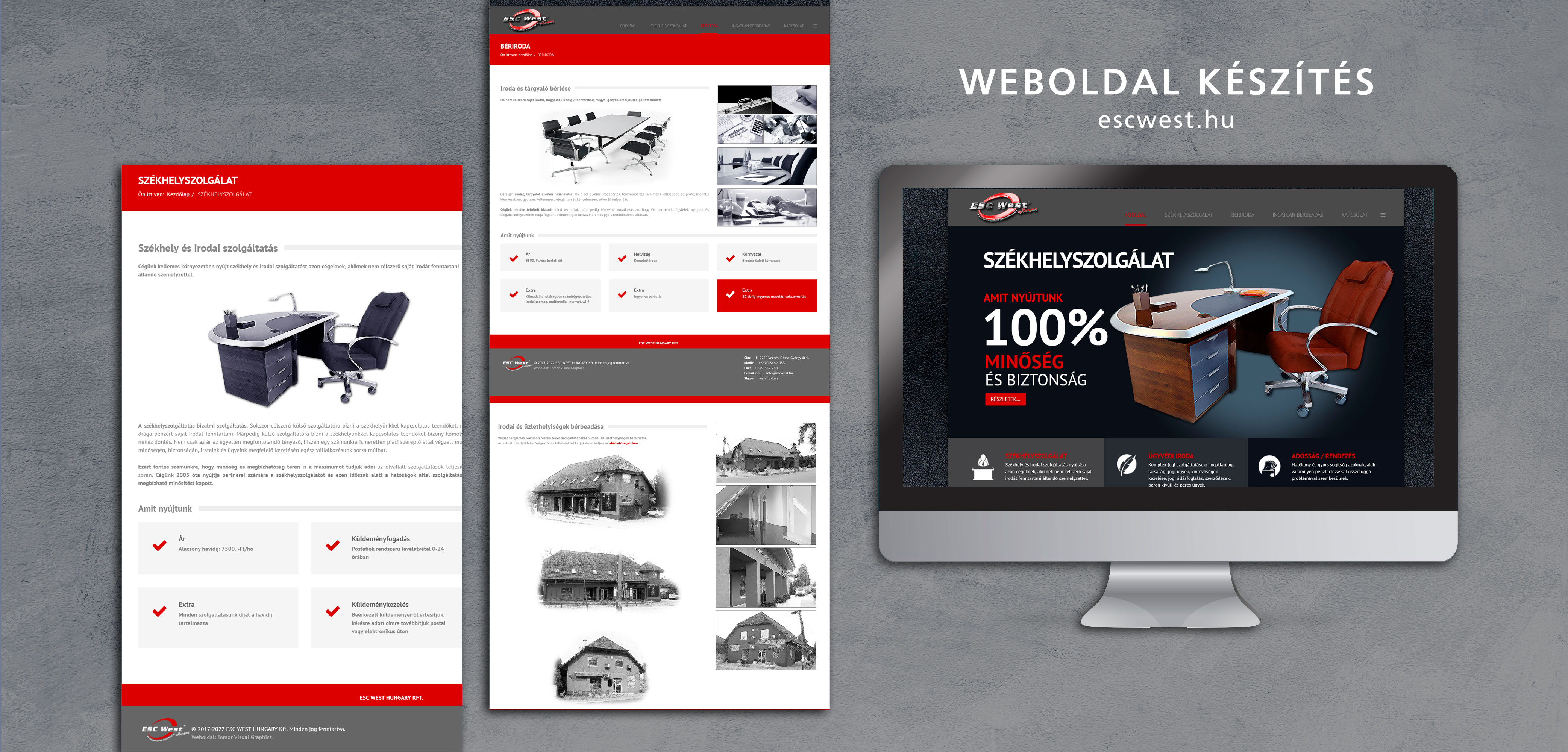 Weboldal készítés referencia